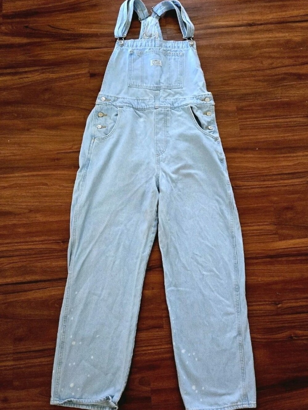 Levi's Light Blue Women's Large Denim Overalls